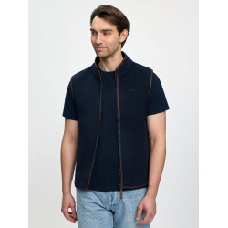 Chaleco polar sin mangas LeMieux para hombre Marino Azul marino