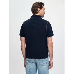 Chaleco polar sin mangas LeMieux para hombre Marino Azul marino