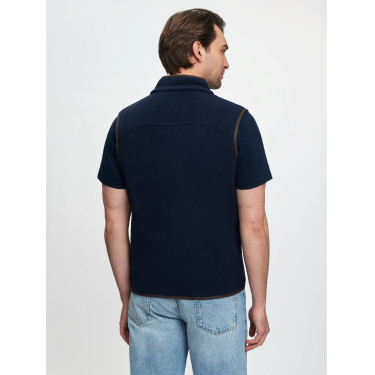 Chaleco polar sin mangas LeMieux para hombre Marino Azul marino