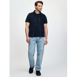 Chaleco polar sin mangas LeMieux para hombre Marino Azul marino