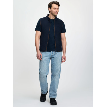 Chaleco polar sin mangas LeMieux para hombre Marino Azul marino