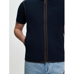 Chaleco polar sin mangas LeMieux para hombre Marino Azul marino