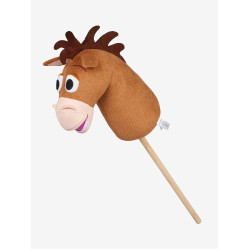 Caballo de palo Disney Bullseye para equitación infantil