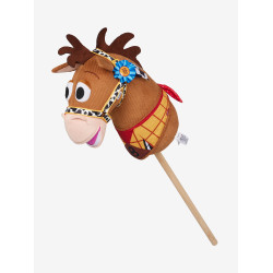Caballo de palo Disney Bullseye para equitación infantil
