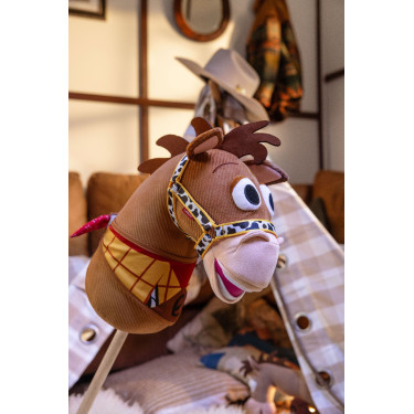 Caballo de palo Disney Bullseye para equitación infantil