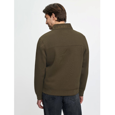 Sudadera con cremallera LeMieux para hombre Alpino Marr&amp;amp;amp;oacute;n