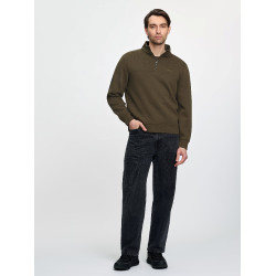 Sudadera con cremallera LeMieux para hombre Alpino Marr&amp;amp;amp;oacute;n