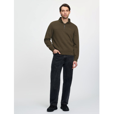 Sudadera con cremallera LeMieux para hombre Alpino Marr&amp;amp;amp;oacute;n