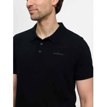 Polo clásico LeMieux hombre Negro