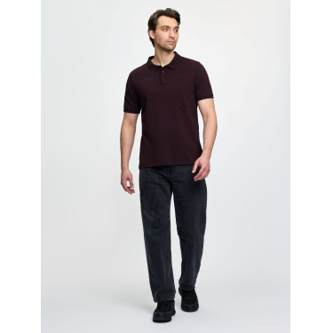 Polo clásico LeMieux hombre Ciruela damascena Violeta