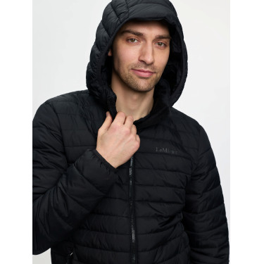 Chaqueta acolchada con capucha LeMieux hombre Negro Chaqueta acolchada con capucha LeMieux hombre Negro