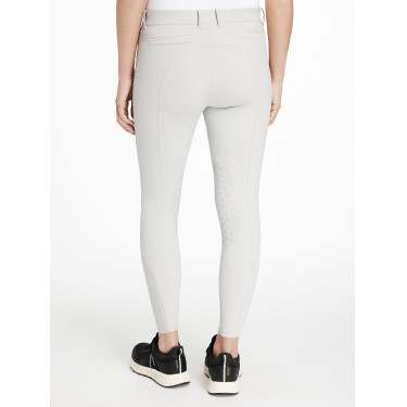 Pantalón de equitación con rodilleras de silicona Imogen Gris claro