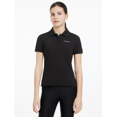 Polo LeMieux Young Rider Clásico Negro Polo LeMieux Young Rider Clásico Negro