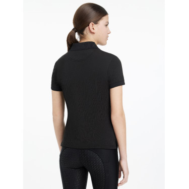 Polo LeMieux Young Rider Clásico Negro Polo LeMieux Young Rider Clásico Negro