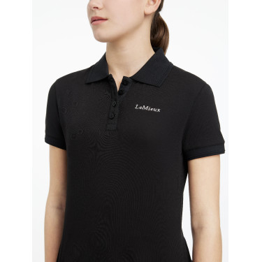 Polo LeMieux Young Rider Clásico Negro Polo LeMieux Young Rider Clásico Negro