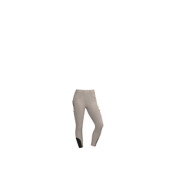 Legging de equitación Amy LeMieux mujer Pacana Beige