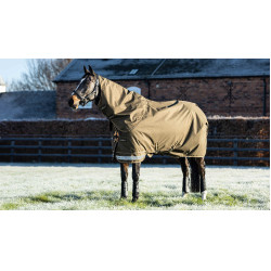 Cobertura impermeable LeMieux Arika Ripstop 200g Alpino Marrón Cobertura impermeable LeMieux Arika Ripstop 200g Alpino Marrón