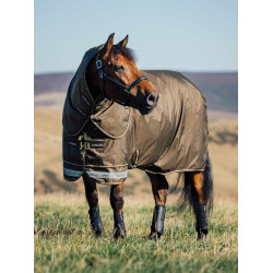 Cobertura impermeable LeMieux Arika Ripstop 200g Alpino Marrón Cobertura impermeable LeMieux Arika Ripstop 200g Alpino Marrón