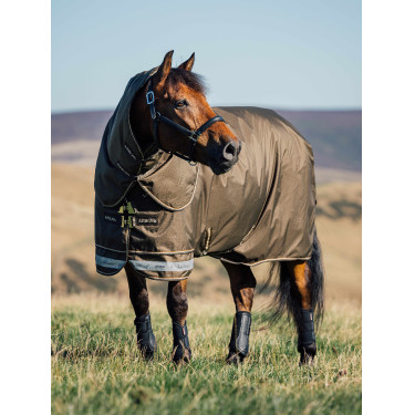 Cobertura impermeable LeMieux Arika Ripstop 200g Alpino Marrón Cobertura impermeable LeMieux Arika Ripstop 200g Alpino Marrón