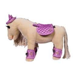 Conjunto de diseño Cuddle Horse HKM Fucsia Rosa Conjunto de diseño Cuddle Horse HKM Fucsia Rosa