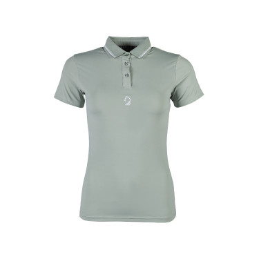 Polo de equitación mujer Lauria Garrelli Limone Polo de equitación mujer Lauria Garrelli Limone