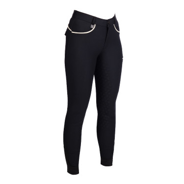 Pantalón Lauria Garrelli Limone de mujer con asiento completo de silicona Negro Pantalón Lauria Garrelli Limone de mujer con asiento completo de silicona Negro