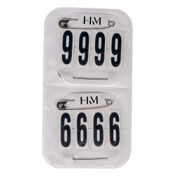 Números de salida equitación HKM Classic – 4 dígitos