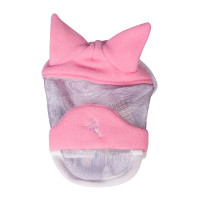 Máscara antimoscas HKM con parte para Hobby Horse Rosa