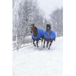 Manta Equi-Theme TYREX 1200D Aisance High Neck Azúl / negro Manta Equi-Theme TYREX 1200D Aisance High Neck Azúl / negro