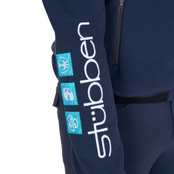 Chaqueta softshell para hombre Equestro New Style Multilogo Americana marina Azul marino Chaqueta softshell para hombre Equestro New Style Multilogo Americana marina Azul marino