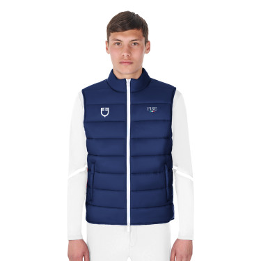 Chaleco ecuestre hombre Equestro x FISE slim, transpirable
