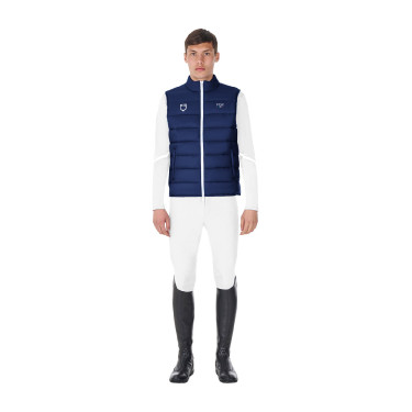 Chaleco ecuestre hombre Equestro x FISE slim, transpirable