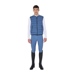 Chaleco sin mangas para hombre Equestro de nailon Mar de Bering Azul