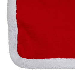 Manta Supreme Colección de Navidad Roja Rojo