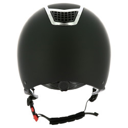 Casco EQUITHEME Airy Negro / negro brillo