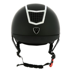 Casco EQUITHEME Airy Negro / negro brillo