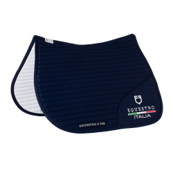 Mantilla de salto Equestro x FISE con logo bordado Americana marina Azul marino Mantilla de salto Equestro x FISE con logo bordado Americana marina Azul marino