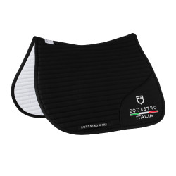 Mantilla de salto Equestro x FISE con logo bordado Negro Mantilla de salto Equestro x FISE con logo bordado Negro