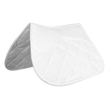 Sudadero de salto Equestro Silica Plus Blanco