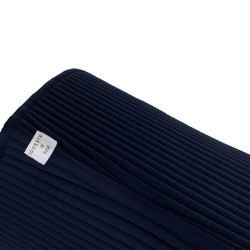 Manta de doma Equestro x FISE con logo bordado Americana marina Azul marino Manta de doma Equestro x FISE con logo bordado Americana marina Azul marino