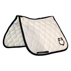 Manta de doma Equestro acolchada tipo cebolla Beige