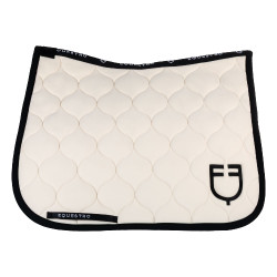 Manta de doma Equestro acolchada tipo cebolla Beige