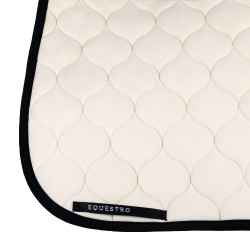 Manta de doma Equestro acolchada tipo cebolla Beige