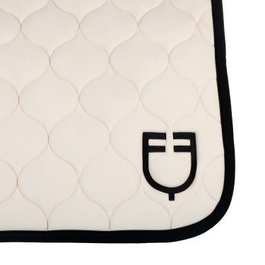 Manta de doma Equestro acolchada tipo cebolla Beige