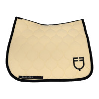 Manta de doma Equestro acolchada tipo cebolla Beige