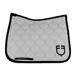 Manta de doma Equestro acolchada tipo cebolla Bruma portuaria Blanco