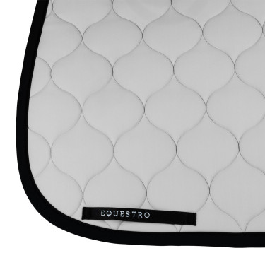 Manta de doma Equestro acolchada tipo cebolla Bruma portuaria Blanco