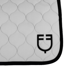 Manta de doma Equestro acolchada tipo cebolla Bruma portuaria Blanco