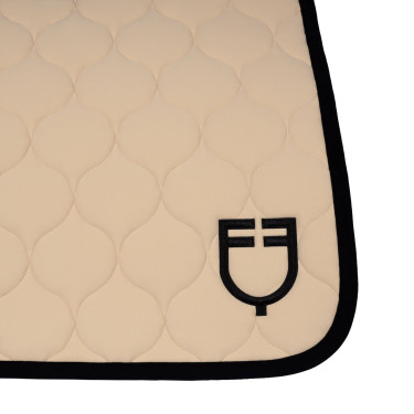 Manta de doma Equestro acolchada tipo cebolla Oxford tostado Rosa