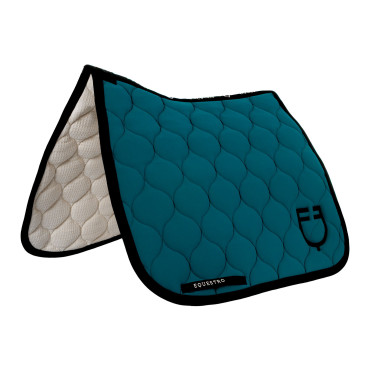 Manta de doma Equestro acolchada tipo cebolla Aceite Azul